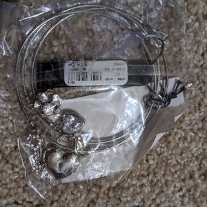 Lane Bryant Heart Key Bracelet